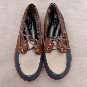 Brand new Nine West boat loafers